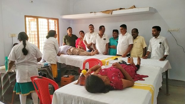 ମହଲପଡା ଗ୍ରାମପଞ୍ଚାୟତ ପକ୍ଷରୁ ମେଗା ରକ୍ତଦାନ ଶିବିର