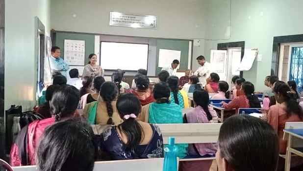 ଭଞ୍ଜନଗର ପ୍ରାରମ୍ଭ ତାଲିମ ଶିବିର ପରିଦର୍ଶନ କଲେ ଖଲ୍ଲିକୋଟ ଡାଏଟ୍ ଟିମ୍