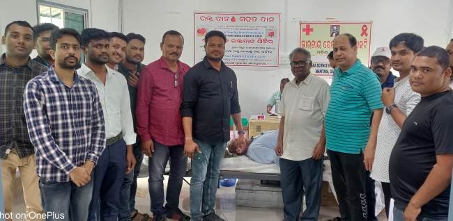 ମାଣିତରାରେ ସ୍ବେଚ୍ଛାକୃତ ରକ୍ତଦାନ ଶିବିର, ୪୮ ୟୁନିଟ ରକ୍ତ ସଂଗ୍ରହ