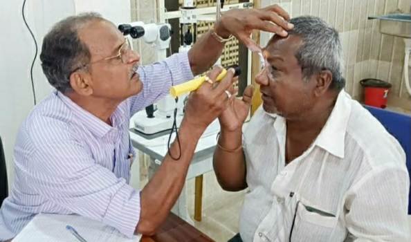 ପ୍ରଧାନମନ୍ତ୍ରୀ ନେତ୍ର-ଜ୍ୟୋତି କାର୍ଯ୍ୟକ୍ରମରେ ମାଗଣା ଚକ୍ଷୁ ପରାମର୍ଶ ଓ ସଚେତନତା ଶିବିର କାର୍ଯ୍ୟକ୍ରମ