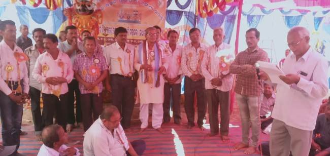 ଘୁମୁସର ଶାକାହାରୀ ରଂଗଣୀ ସମାଜର ନୂତନ କର୍ମକର୍ତ୍ତା