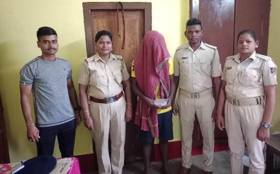 ୯୮ ଗ୍ରାମ ବ୍ରାଉନ ସୁଗାର ଜବତ ୧ ଗିରଫ