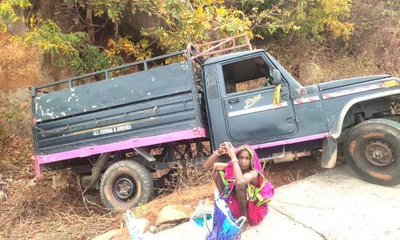 ବାଙ୍କେଶ୍ୱରୀ ଘାଟିରେ ଦୁର୍ଘଟଣା