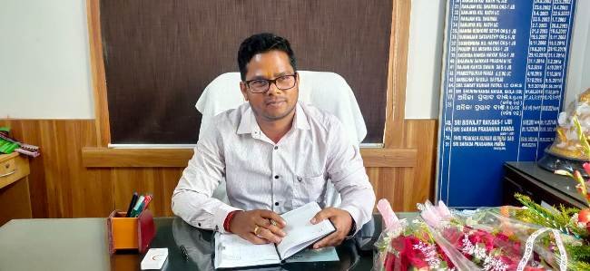 ନୂତନ ଛତ୍ରପୁର ବିଡିଓଙ୍କ ଦାୟିତ୍ୱ ଗ୍ରହଣ