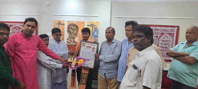 ଗଞ୍ଜାମ ଜିଲ୍ଲା ସଂସ୍କୃତି ଅଧିକାରୀଙ୍କୁ ବିଦାୟୀ ସମ୍ବର୍ଦ୍ଧନା