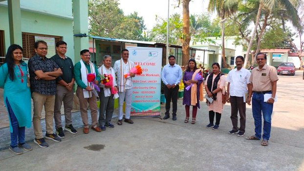 କେନ୍ଦ୍ରୀୟ ଉନ୍ନୟନ ପ୍ରକଳ୍ପ କ୍ଷେତ୍ର ପରିଦର୍ଶନ କଲେ ୟୁନିସେଫ୍ ଭାରତ ମୁଖ୍ୟ