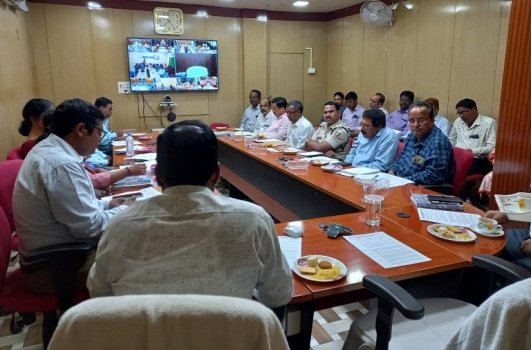 ଜିଲ୍ଲାସ୍ତରୀୟ ଅଂଶୁଘାତ ମୁକାବିଲା ପାଇଁ ପ୍ରସ୍ତୁତି ବୈଠକ