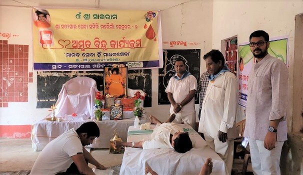 ଇଞ୍ଚୋଳରେ ରକ୍ତଦାନ ଶିବିର, ୩୩ୟୁନିଟ ରକ୍ତ ସଂଗୃହିତ