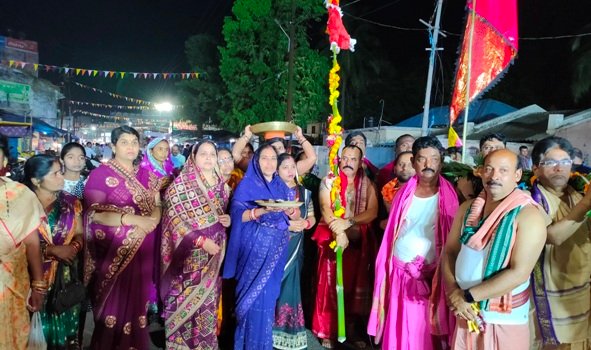 ବାଲିଗୁଡା ମା ପାଟଖଣ୍ଡାଙ୍କ ଠାକୁରାଣି ଯାତ୍ରା ଶୁଭଖଣ୍ଟି