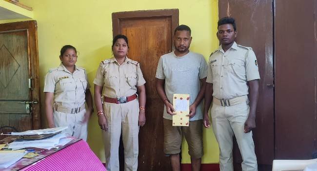 ୪୩ ଗ୍ରାମ ବ୍ରାଉନ ସୁଗାର ଜବତ ୧ ଗିରଫ