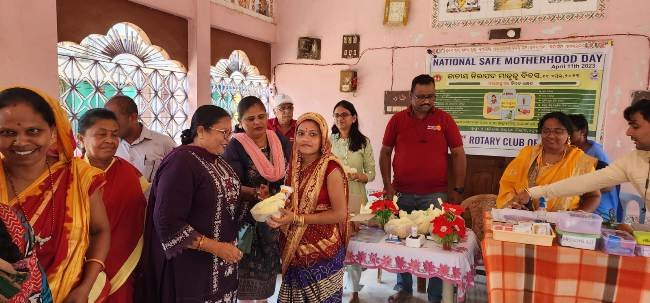 ଜାତୀୟ ସୁରକ୍ଷିତ ମାତୃତ୍ୱ ଦିବସ ପାଳନ