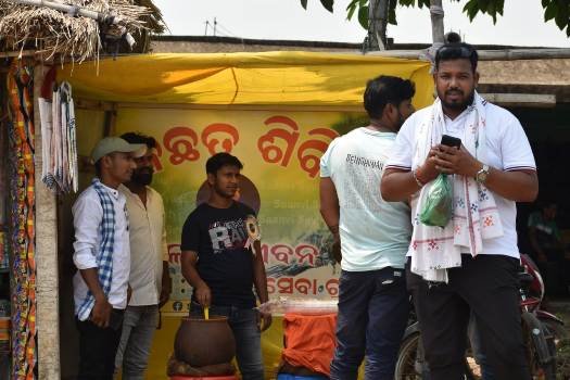 ଶାନ୍ତି ସେବା ଟ୍ରଷ୍ଟ ପକ୍ଷରୁ ବିଭିନ୍ନ ସ୍ଥାନରେ ଖୋଲିଲା ଜଳଛତ୍ର
