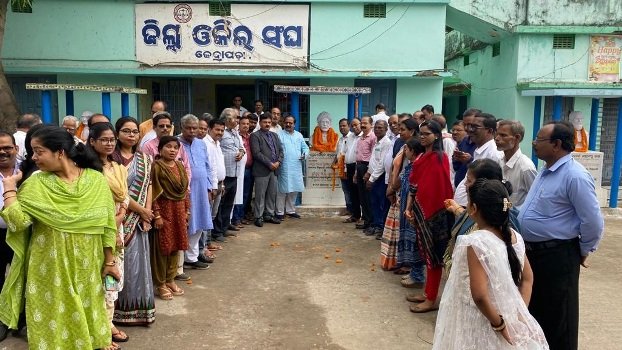 କେନ୍ଦ୍ରାପଡା କୋର୍ଟ ପରିସରରେ ମଧୁ ବାବୁଙ୍କ ଜନ୍ମ ଜୟନ୍ତୀ ପାଳିତ