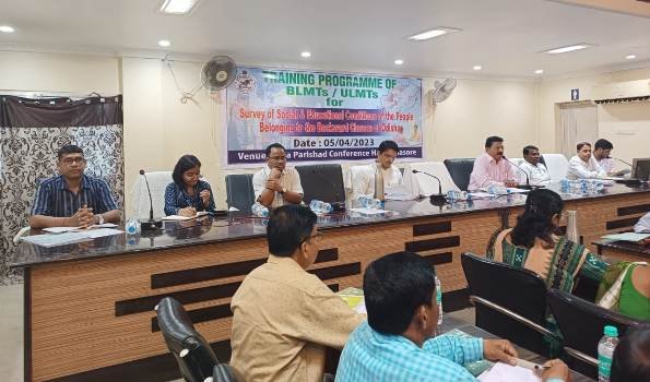 ପଛୁଆବର୍ଗ ଜନଗଣନା ପ୍ରଶିକ୍ଷଣ କର୍ମଶାଳା