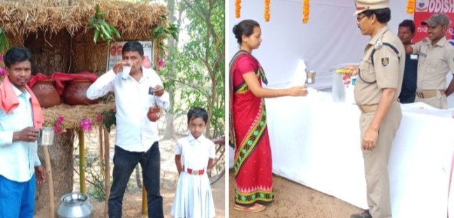ଓଡ଼ିଶା ୟୁଏସ୍ଆଇ ସଂଗଠନ ଓ ଜାମଦା ଥାନା ପକ୍ଷରୁ ବିଭିନ୍ନ ପ୍ରକାରର ସରବତ ବଣ୍ଟନ