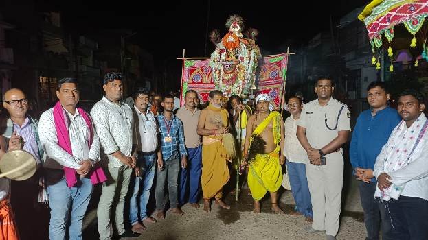 ରେଡିକା ସାହି ପଟୁଆରରେ ମହାମାୟୀଙ୍କ ନଗର ପରିକ୍ରମା