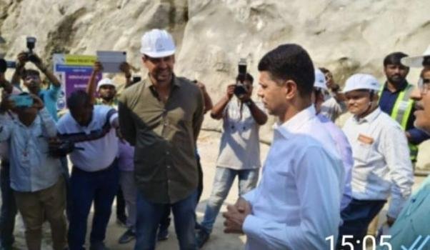 ଦ୍ୱିତୀୟ ଦିନରେ ୫ଟି ସଚିବ ଭିକାର୍ତ୍ତିକେୟନ ପାଣ୍ଡିଆନଙ୍କ ଛେଳିଗଡ଼ ଜଳ ସେଚନ ପ୍ରକଳ୍ପ ପରିଦର୍ଶନ