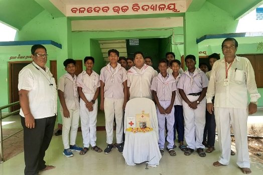 ବଳଦେବ ଉଚ୍ଚ ବିଦ୍ୟାଳୟରେ ବିଶ୍ୱ ରେଡକ୍ରସ ଦିବସ ପାଳିତ