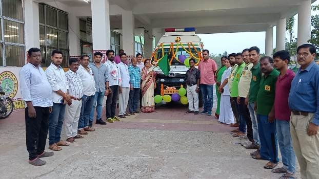 କୋଣାର୍କ ସ୍ବାସ୍ଥ୍ୟ ଓ ଆରୋଗ୍ୟ କେନ୍ଦ୍ରକୁ ମିଳିଲା ନୂଆ ଆମ୍ବୁଲାନ୍ସ