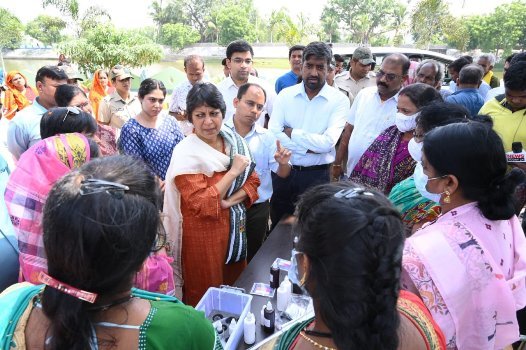 ଏମସିସି/ଏମଆରଏଫ ପ୍ଲାଣ୍ଟ ପରିଦର୍ଶନ କଲେ କେନ୍ଦ୍ର ସଚିବ