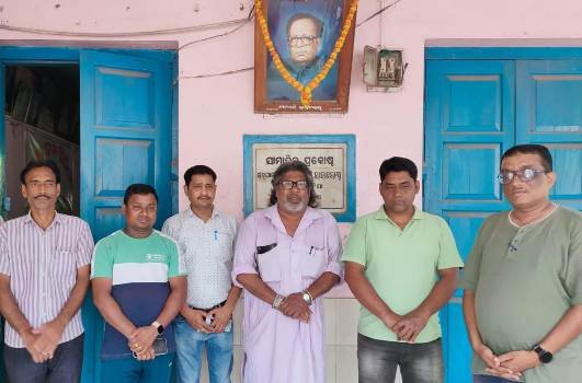 ସାମ୍ବାଦିକ ପ୍ରକୋଷ୍ଠରେ ନୀଳମଣି ଜୟନ୍ତୀ