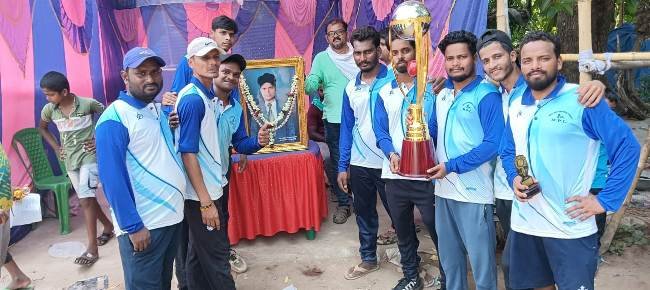 ରାଜୁ ଦାସ ମେମୋରିଆଲ କ୍ରିକେଟ ଟୁର୍ଣ୍ଣାମେଣ୍ଟ କିଙ୍ଗ ଫିସର-୧୧ ଚମ୍ପିଆନ