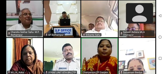 ପ୍ରାକୃତିକ ବିପର୍ଯ୍ୟୟ ମୁକାବିଲା ନିମନ୍ତେ ଜିଲ୍ଲା ସ୍ତରୀୟ କମିଟି ବୈଠକ
