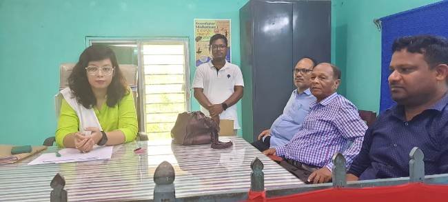 ହାଟଡିହିରେ ନୁତନ ତହସିଲଦାରଙ୍କ ଯୋଗଦାନ