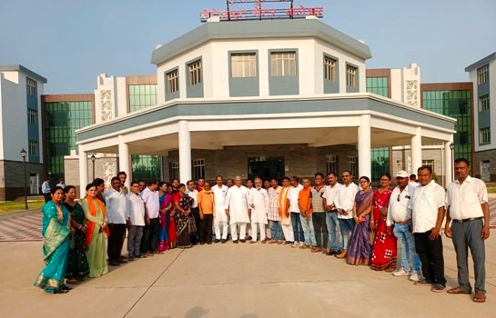 ୯ ବର୍ଷ ପୂର୍ତ୍ତି ଉପଲକ୍ଷେ ବାଲେଶ୍ଵର ସେଟେଲାଇଟ ସେଣ୍ଟର ପରିଦର୍ଶନ