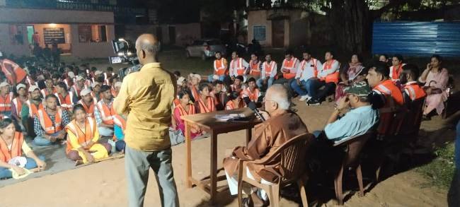 ରଥଯାତ୍ରାରେ ଆଜାଦୀ ଠେଙ୍ଗାବାହିନୀର ସେବାକାର୍ଯ୍ୟ