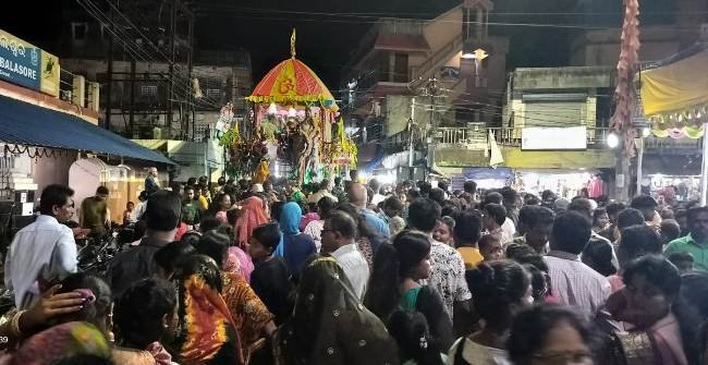 ବାଲେଶ୍ୱରରେ ବିଭିନ୍ନ ସ୍ଥାନରେ ପବିତ୍ର ଘୋଷଯାତ୍ରା