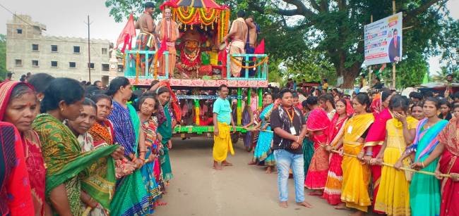 ବାଲିଗୁଡାରେ ବାହୁଡା଼ ଯାତ୍ରା ପାଳିତ