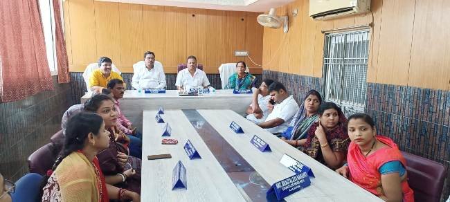 ବୁଗୁଡା ଏନଏସିରେ ବିଧାୟକଙ୍କ ସମୀକ୍ଷା ବୈଠକ