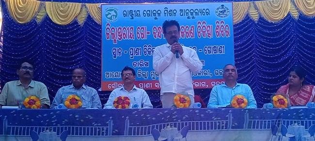 ଜିଲ୍ଲା ସ୍ତରୀୟ ଗୋ-ବନ୍ଧ୍ୟା ନିରାକରଣ ଶିବିର ଅନୁଷ୍ଠିତ