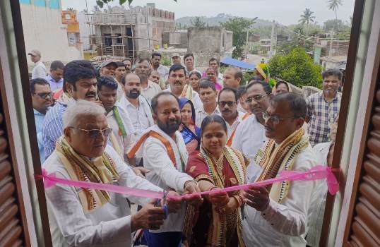 କରପଡାରେ ବଜାର ଗୃହ ଓ ଲାଇବ୍ରେରୀ ଗୃହ ଉଦଘାଟନ