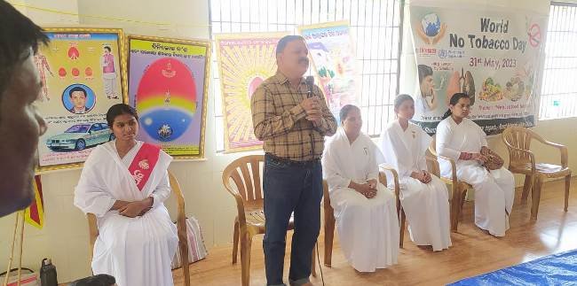 ବିଶ୍ବ ତମାଖୁ ବର୍ଜନ ଦିବସ ପାଳନ