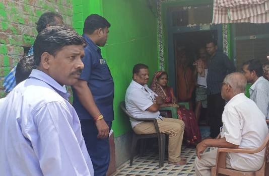 ଚାରି ମୃତକଙ୍କ ପତିବାରଙ୍କୁ ସମବେଦନା ଜଣାଇଲେ ପୋଲସରା ବିଧାୟକ