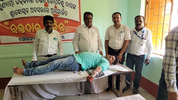 ଗୋପବନ୍ଧୁଙ୍କ ଶ୍ରାଦେ୍ଧାତ୍ସବ ଅବସରରେ ରକ୍ତଦାନ ଶିବିର