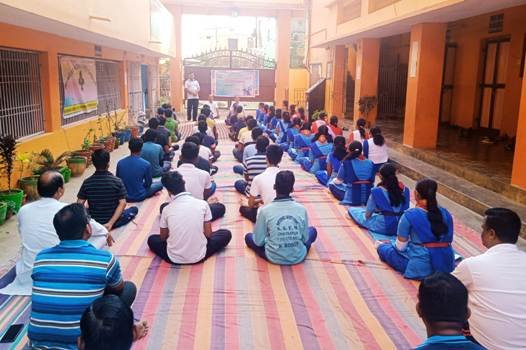 ଆନ୍ତର୍ଜାତିକ ଯୋଗ ଦିବସ ପାଳିତ