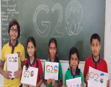 ଛତ୍ରପୁର କେନ୍ଦ୍ରୀୟ ବିଦ୍ୟାଳୟ ରେ ଜି -୨୦ ଜନଭଗିଦାରୀ କାର୍ଯ୍ୟକଳାପ