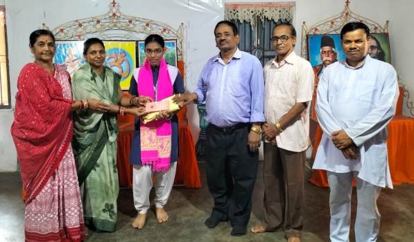 ଛତ୍ରପୁର ସରସ୍ୱତୀ ଶିଶୁ ବିଦ୍ୟା ମନ୍ଦିର ପରିସରରେ ମେଟ୍ରିକ ପରୀକ୍ଷାର ସମ୍ଵର୍ଦ୍ଧନା ଉତ୍ସବ ପାଳିତ