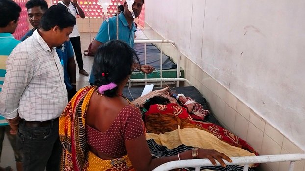 ନିଆଁ ରେ ପୋଡି ହୋଇ ମହିଳା ଗୁରୁତର