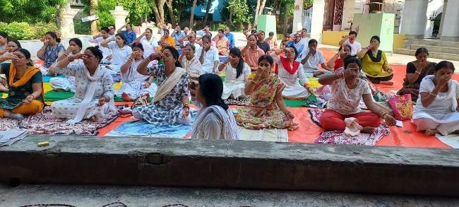 ବିଶ୍ୱ ଯୋଗ ଦିବସ ପାଇଁ ପ୍ରଶିକ୍ଷଣ ଶିବିର