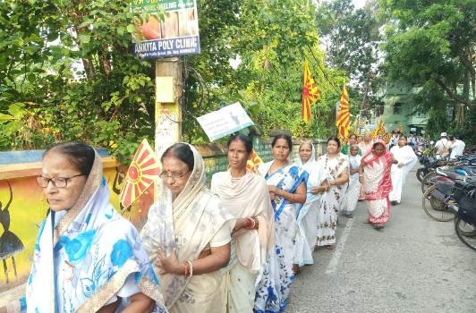 ବିଶ୍ୱ ତମାଖୁ ବର୍ଜନ ସଚେତନତା ଶୋଭାଯାତ୍ରା