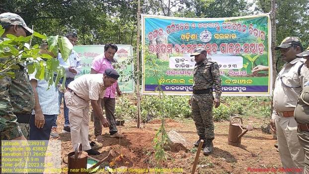 ସରଗଡା ବନାଞ୍ଚଳରେ ୭୪ ତମ ବନମହୋତ୍ସବ