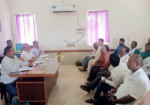 ବ୍ଲକ କଳା ସଂସ୍କୃତିକ ସଂଘ ଉପସଭାପତି ମାନଙ୍କ ବୈଠକ