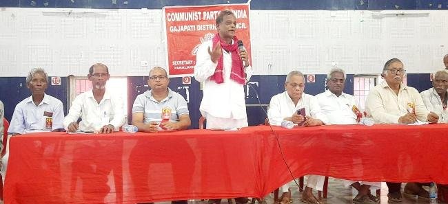 ସିପିଆଇ ର ଜିଲ୍ଲାସ୍ତରୀୟ କର୍ମଶାଳାରେ ଦୃପ୍ତ ଆହ୍ଵାନ