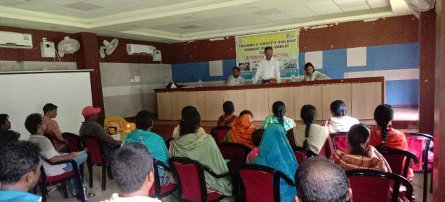 ଏକ ଦୀବସୀୟ ବ୍ଳକ ସ୍ତରୀୟ ଛତୁ ଚାଷ ସମ୍ବନ୍ଧୀୟ ପ୍ରଶିକ୍ଷଣ ଶିବିର