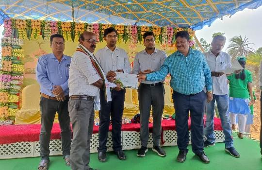 ଭିଏସ୍ଏସ୍ ସଭାପତି ଶରତ କୁମାର ସ୍ଵାଇଁଙ୍କୁ ପ୍ରକୃତି ବନ୍ଧୁ ପୁରସ୍କାର