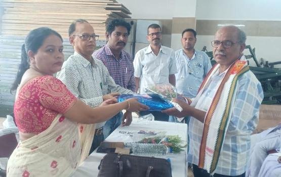 ନଗର ଚିକିତ୍ସାଳୟରେ ବିଦାୟକାଳୀନ ସମ୍ବର୍ଦ୍ଧନା